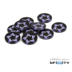 New CA10 Combined Army Full Color Faction Tokens (10)